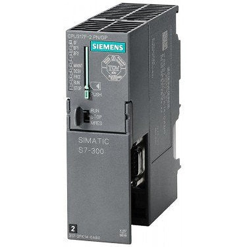 SIMATIC S7-300 CPU317F-2 PN/DP, Central processing unit with 1.5 MB work memory, 1st interface MPI/DP 12 Mbit/s, 2nd interface Ethernet PROFINET, with 2-port switch, Micro Memory Card required