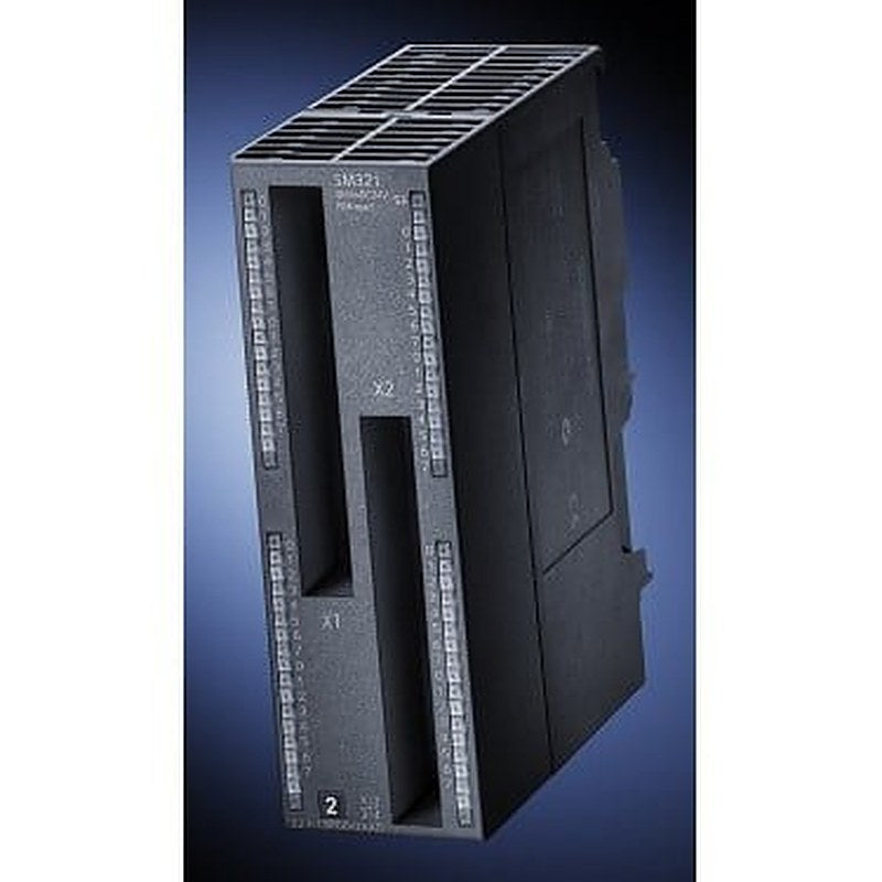 SIMATIC S7-300 digital input SM 321, Isolated in groups of 16, 64 DI, 24 V DC, 3ms, Sink/source input Terminal blocks 6ES7392-1.N00-0AA0 and cable 6ES7392-4...0-0AA0 required