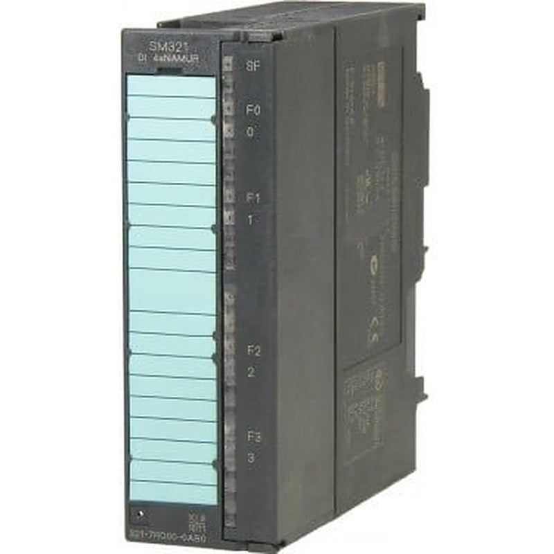 SIMATIC S7, digital input SM 321, isolated, 4 DI; 24 V DC, NAMUR/DIN 19234, for signals from the hazardous area, diagnostics-capable, PTB tested
