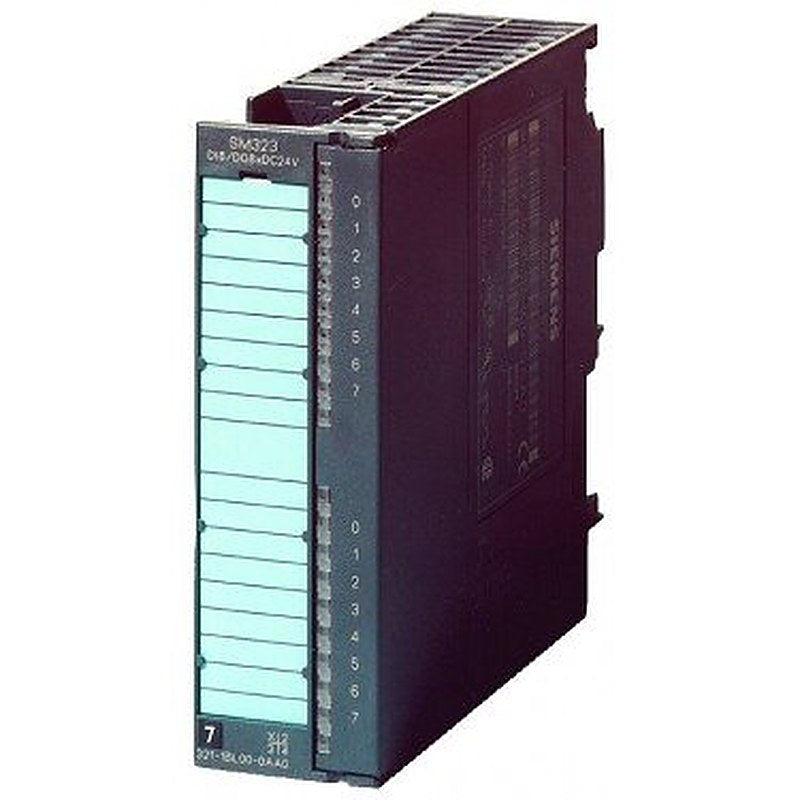 SIMATIC S7-300, Digital module SM 323, isolated, 16 DI and 16 DO, 24 V DC, 0.5 A, Total current 4A, 1x 40-pole
