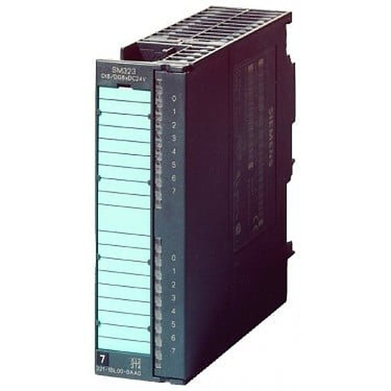 SIMATIC S7-300, Digital module SM 323, isolated, 16 DI and 16 DO, 24 V DC, 0.5 A, Total current 4A, 1x 40-pole