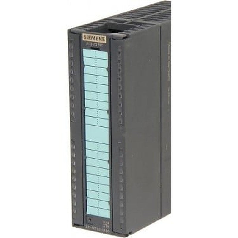 SIMATIC S7-300, Analog input SM 331, Isolated 8 AI, resolution 13 bits U/I/resistor/Pt100, NI100, NI1000, LG-NI1000, PTC/KTY, 66 ms conversion time; 1x 40-pole