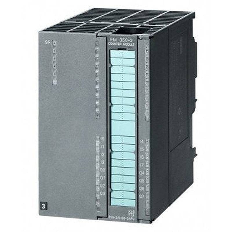 SIMATIC S7-300, Counter module FM 350-2, 8 channels, 20 kHz, 24 V encoder for counting, frequency measurement, speed measurement, period duration measurement, dosing incl. configuration package and electronic documentation on CD-ROM