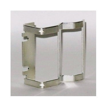 SIMATIC S7, Shield support element 80 mm wide, with 2 rows for 4 shield terminals each
