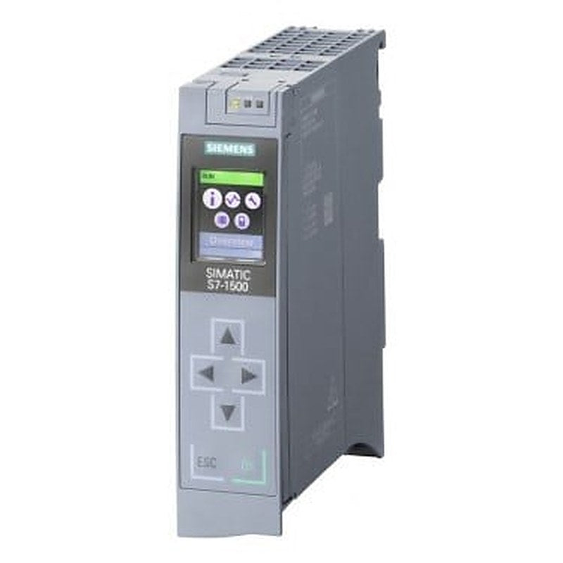 SIMATIC S7-1500, CPU 1513-1 PN, Central processing unit with Work memory 300 KB for program and 1.5 MB for data, 1st interface, PROFINET IRT with 2-port switch, 40 ns bit performance, SIMATIC Memory Card required