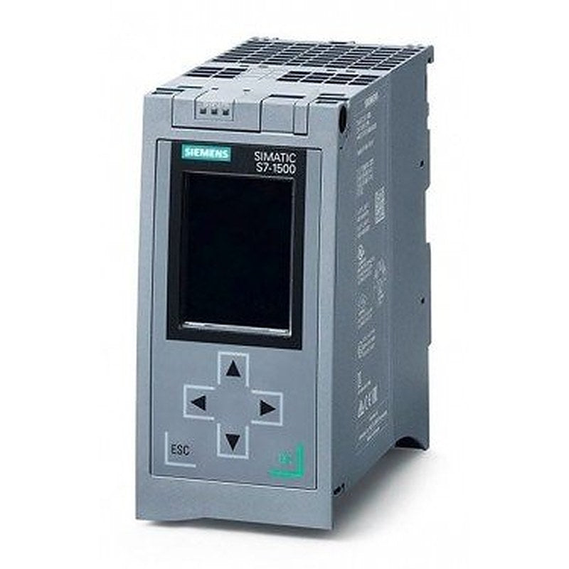 SIMATIC S7-1500F, CPU 1515F-2 PN, central processing unit with work memory 750 KB for program and 3 MB for data, 1st interface: PROFINET IRT with 2-port switch, 2nd interface: PROFINET RT, 30 ns bit performance, SIMATIC Memory Card required