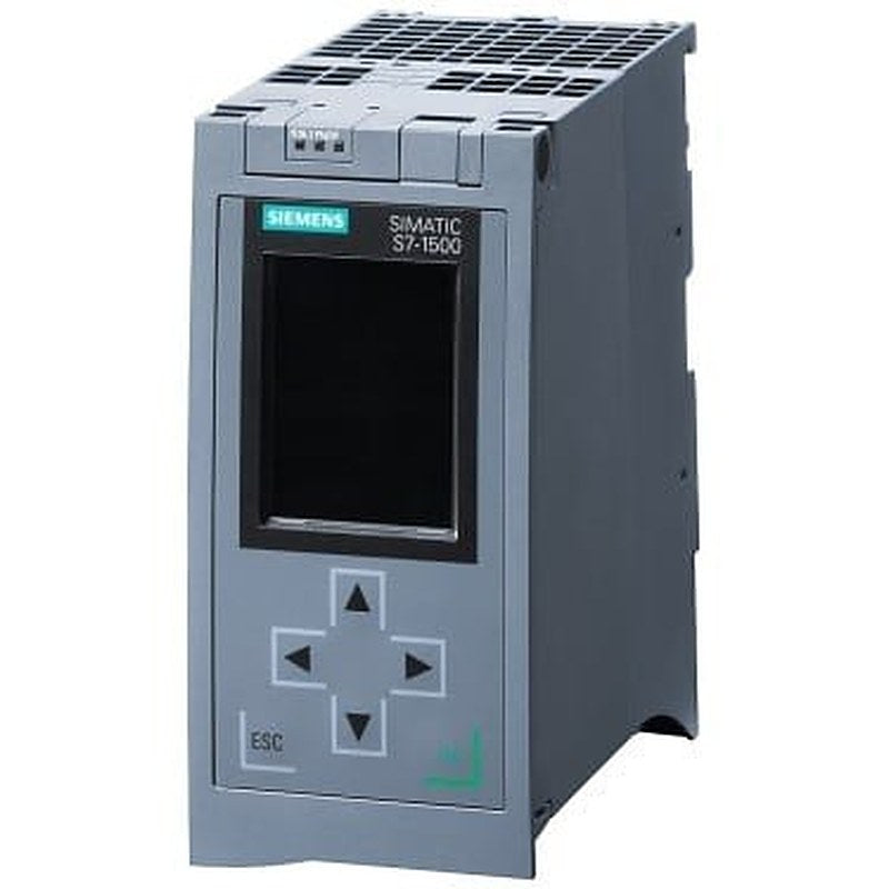 SIMATIC S7-1500, CPU 1516-3 PN/DP, central processing unit with work memory 1 MB for program and 5 MB for data, 1st interface: PROFINET IRT with 2-port switch, 2nd interface: PROFINET RT, 3rd interface: PROFIBUS, 10 ns bit performance, SIMATIC Memory Card required