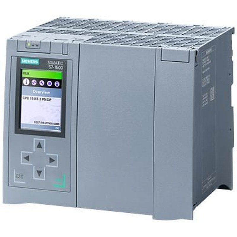 SIMATIC S7-1500T, CPU 1516T-3 PN/DP, central processing unit with work memory 3 MB for program and 7.5 MB for data, 1st interface: PROFINET IRT with 2-port switch, 2nd interface, Ethernet, 3rd interface, PROFIBUS, 6 ns bit performance, SIMATIC Memory Card required