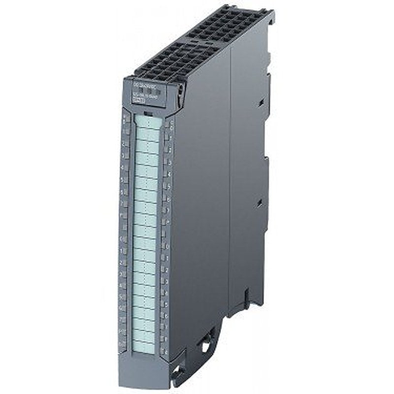 SIMATIC S7-1500, digital output module, DQ32xDC 24V/0.5A BA, 32 channels in groups of 8, 4 A per group; the module supports the safety-oriented shutdown of load groups up to SIL2 according to EN IEC 62061:2021 and Category 3 / PL d according to EN ISO 13849-1:2015. delivery incl. front connector push-in
