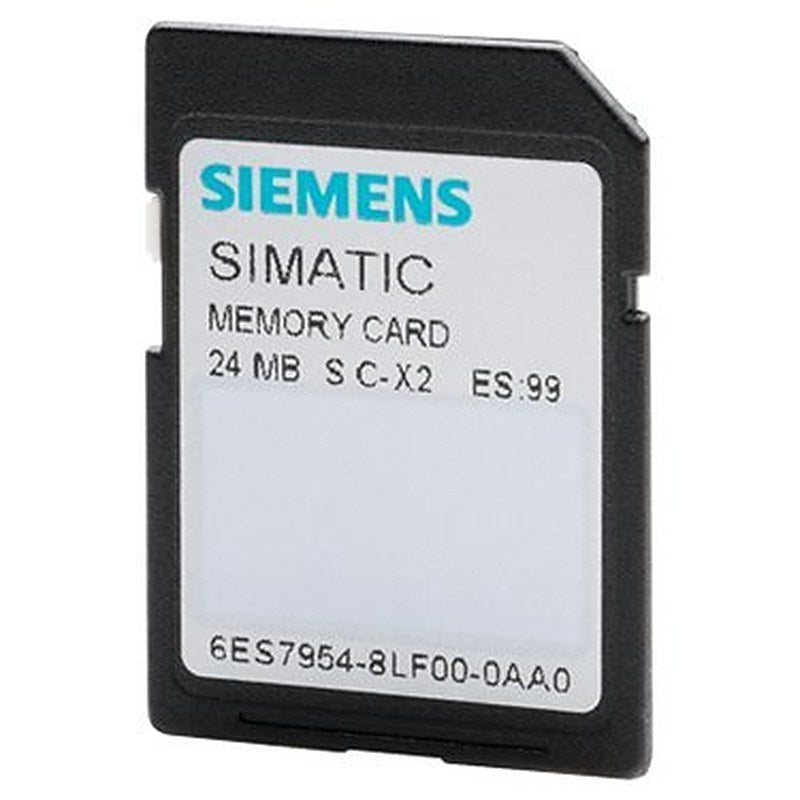 SIMATIC S7, MEMORY CARD FOR S7-1X00 CPU/SINAMICS, 3,3 V FLASH, 24 MBYTE