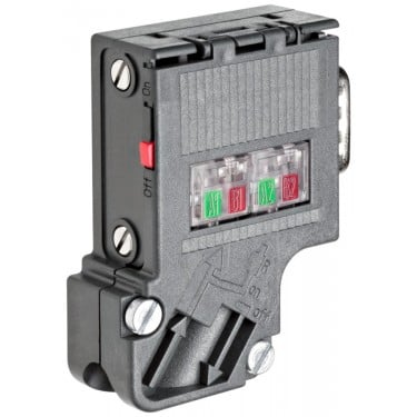 SIMATIC DP,BUS CONNECTOR FOR PROFIBUS UP TO 12 MBIT/S 35 DEGREE ANGLE CABLE OUTLET, IPCD TECHOLOGY FAST CONNECT, WITHOUT PG SOCKET 15,8 X 54 X 39,5 MM (WXHXD),