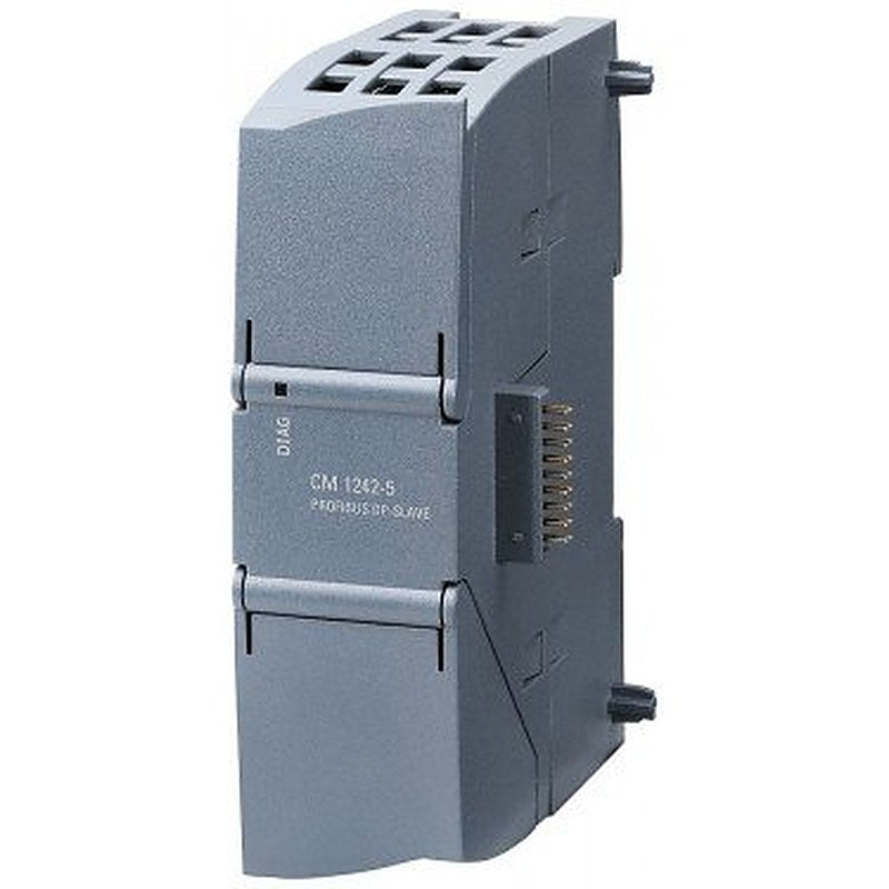 communications module CM 1242-5; for connection of SIMATIC S7-1200 to PROFIBUS as DP slave module.