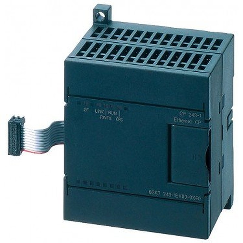 communications processor CP 243-1 for connection of SIMATIC S7-22X to Industrial Ethernet; FTP client communication; HTTP server; FTP server; Email client.