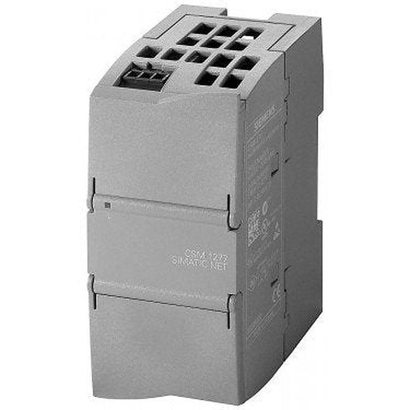 Compact Switch Module CSM 1277 for connecting SIMATIC S7-1200 and up to 3 further nodes to Industrial Ethernet with 10/100 Mbit/s; unmanaged switch, 4 RJ45 ports, ext. 24 V DC power supply LED diagnostics, S7-1200 module incl. electronic Equipment Manual on CD-ROM.