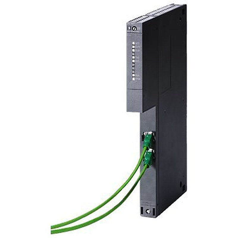 communications processor CP 443-1 for connection of SIMATIC S7-400 to industrial Ethernet over ISO, TCP/IP and UDP, S7 communication, fetch/write, SEND/RECEIVE with and without RFC1006 multicast, PROFINET IO controller, DHCP, SNMP V2, web, diagnostics, initialization via LAN, access protection via IP access list integrated real-time switch ERTEC 400, 2xRJ45 connection for LAN with 10/100 Mbit/s