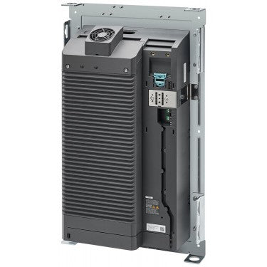 SINAMICS G120 POWER MODULE PM240-2 Push Through, UNFILTERED WITH BUILT IN BRAKING CHOPPER 3AC200-240V +10/-20% 47-63HZ OUTPUT HIGH OVERLOAD: 22KW FOR 200% 3S,150% 57S,100% 240S AMBIENT TEMP -20 TO +50 DEG C (HO) OUTPUT LOW OVERLOAD: 30kW FOR 150% 3S,110% 57S,100% 240S AMBIENT TEMP -20 TO +40 DEG C (LO) 615x354x237 (HXWXD), FSE PROTECTION IP20 WITHOUT CONTROL UNIT AND PANEL APPROVED FOR CU FIRMWARE- VERSION V4.7 SP6