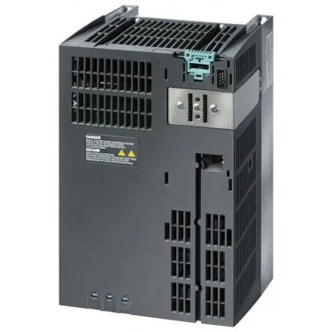 SINAMICS G120 Power Module PM 250 with integrated Class A filter capable of energy recovery. 380-480 V 3 AC +10/-10% 47-63 Hz Power high overload: 5.5kW at 200% 3s, 150% 57s, 100% 240 s; Ambient temperature 0 to +50 °C, power low overload: 7.5kW at 150% 3s, 110% 57s, 100% 240 s; Ambient temperature 0 to +40 °C 334x 189x 185 (HxWxD), FSC Degree of protection IP20 without Control Unit and BOP