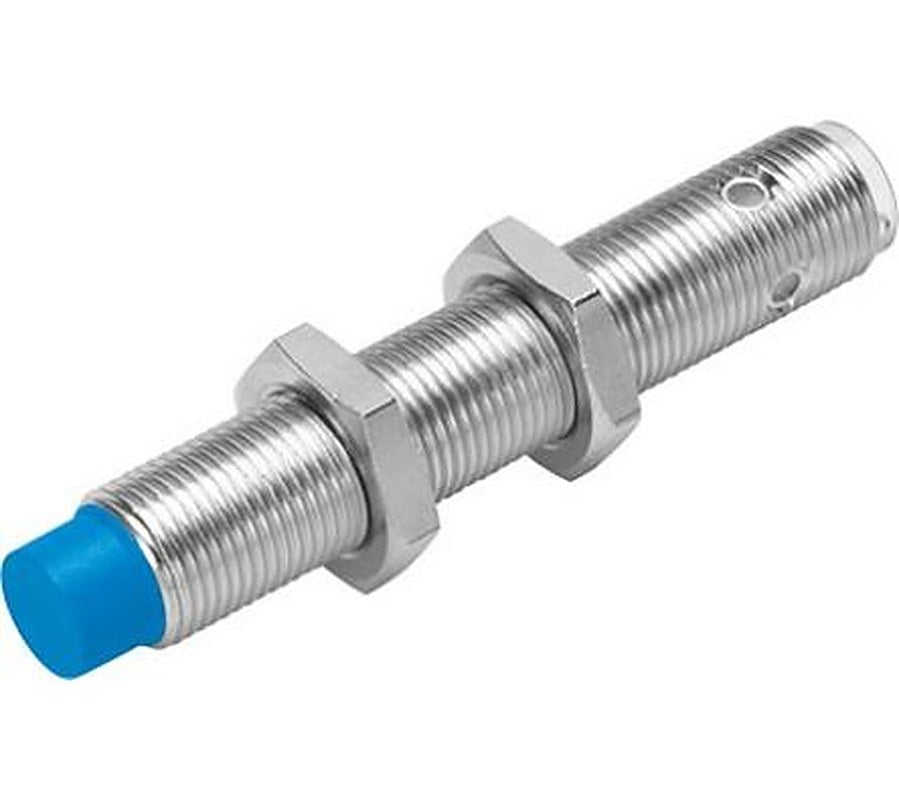 Festo SIED-M12NB-ZS-S-L Threaded Barrel Inductive Proximity Sensor, M12 PNP SIED 320V 4 mm 265 V ac 320 V dc 200mA