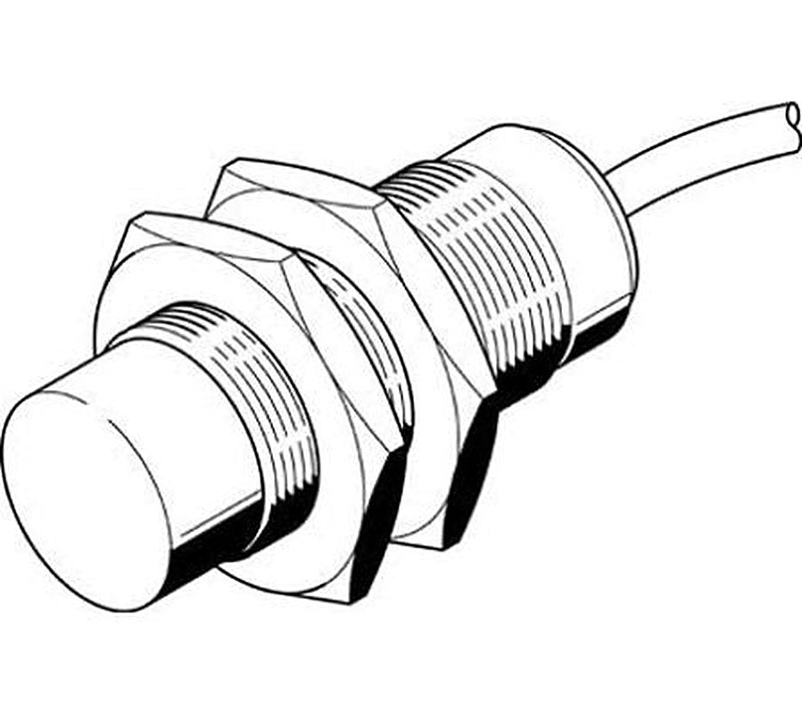 Festo SIEF-M30NB-NS-K-L Threaded Barrel Inductive Proximity Sensor, M30 NPN SIEF 30V 16.2 mm 30 V dc 200mA