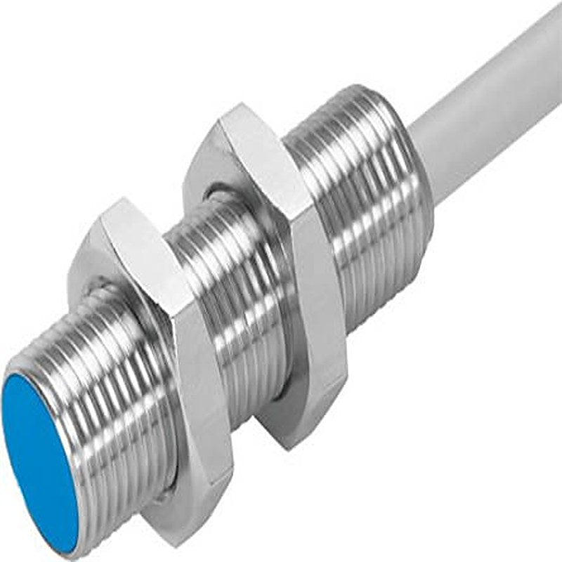 Festo SIEH-M12B-PS-K-L Threaded Barrel Inductive Proximity Sensor SIEH, M12 200mA 30 V dc