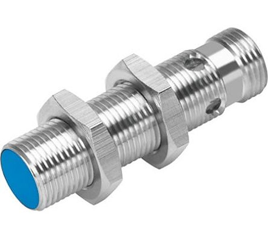 Festo SIEH-M12B-PS-S-L-CR Threaded Barrel Inductive Proximity Sensor, M12 PNP SIEH 30V 6 mm 30 V dc 200mA