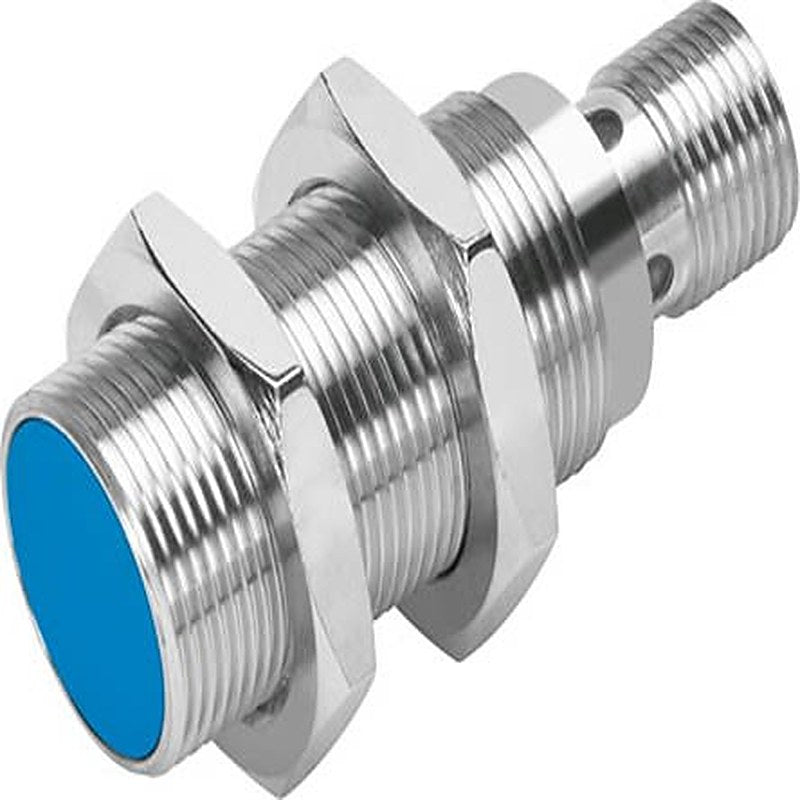 Festo SIEH-M18B-NS-S-L Threaded Barrel Inductive Proximity Sensor SIEH, M18 200mA 30 V dc