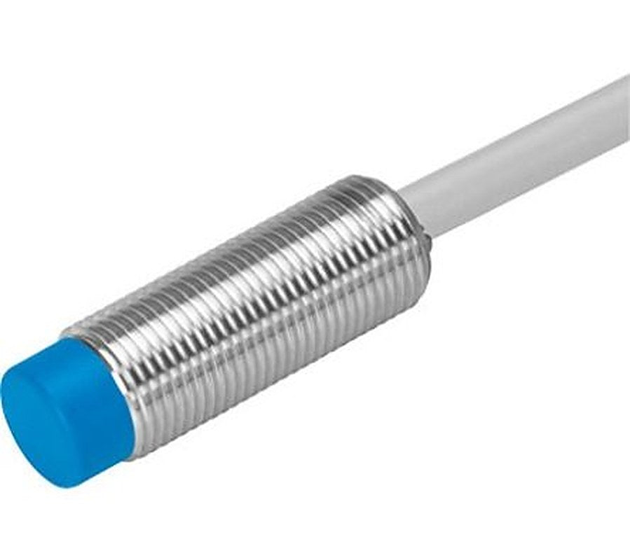 Festo SIEN-M12NB-PS-K-L-PA Threaded Barrel Inductive Proximity Sensor, M12 PNP SIEN 30V 4 mm 30 V dc 200mA