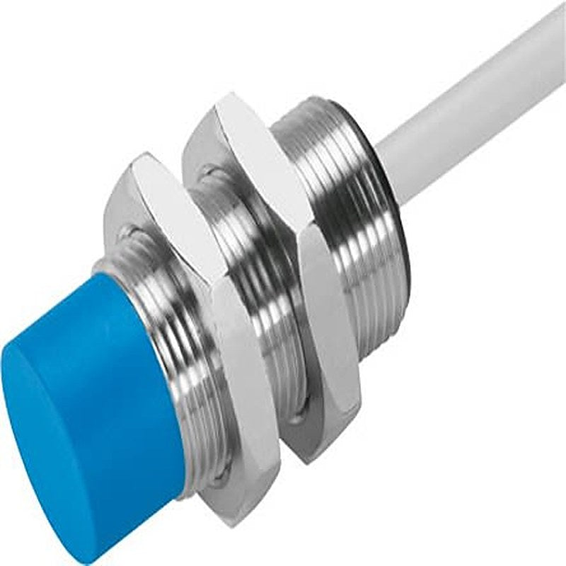 Festo SIEN-M18NB-PO-K-L Threaded Barrel Inductive Proximity Sensor SIEN, M18 200mA 30 V dc