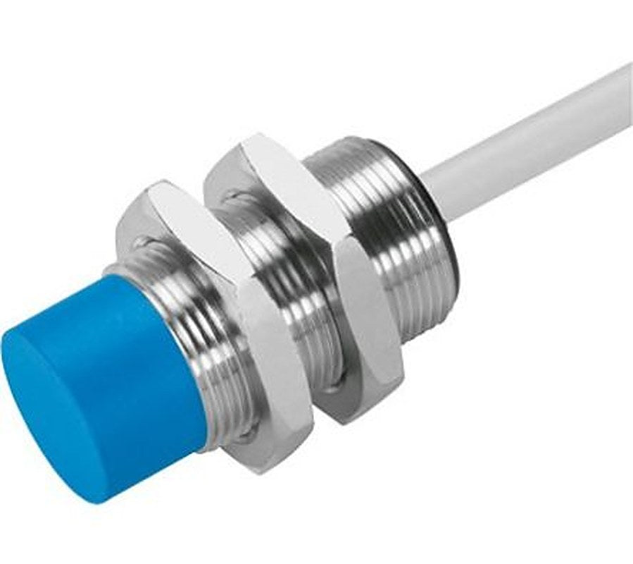 Festo SIEN-M18NB-PS-K-L-PA Threaded Barrel Inductive Proximity Sensor, M18 PNP SIEN 30V 6.48 mm 30 V dc 200mA