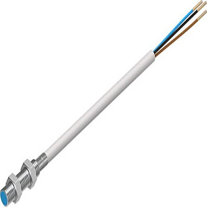 Festo SIEN-M5B-NS-K-L Threaded Barrel Inductive Proximity Sensor SIEN, M5 200mA 30 V dc