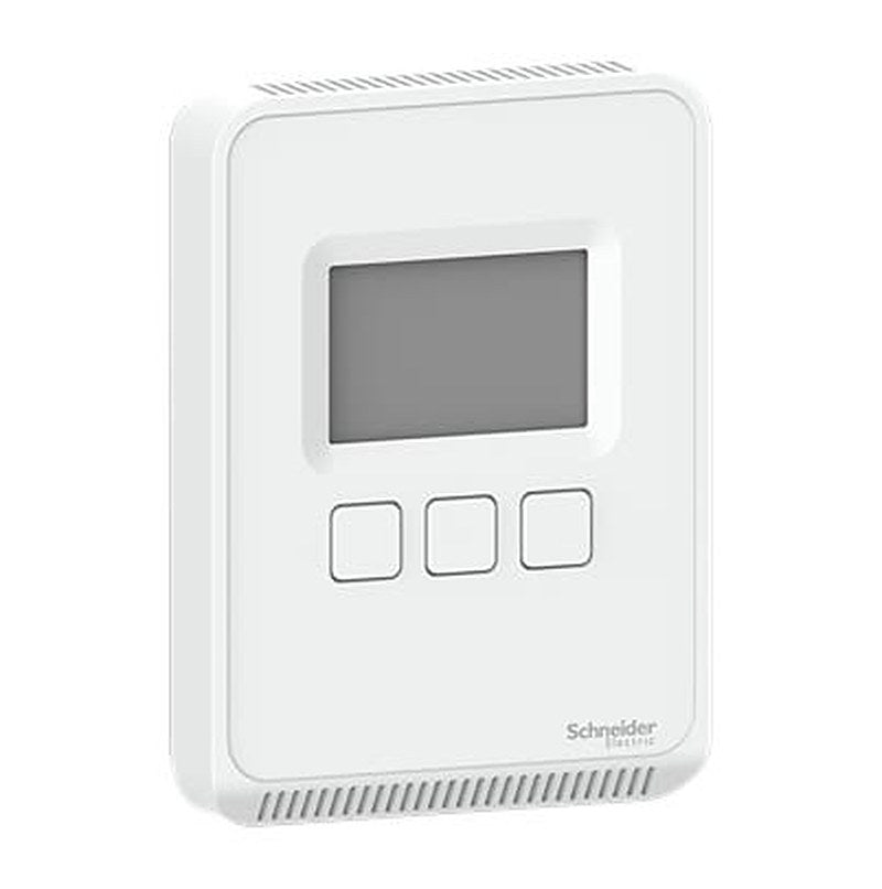 Schneider Electric SLASLC2 Air Quality Monitor 50 °C, 50 °C Max, 100 %RH Max, AC Adapter-Powered