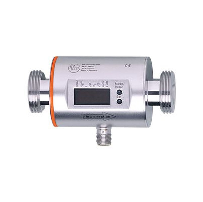 ifm electronic SM8004 Series Magnetic Inductive Flow Meter Flow Sensor for Water, 0.2L/min Min, 100L/min Max