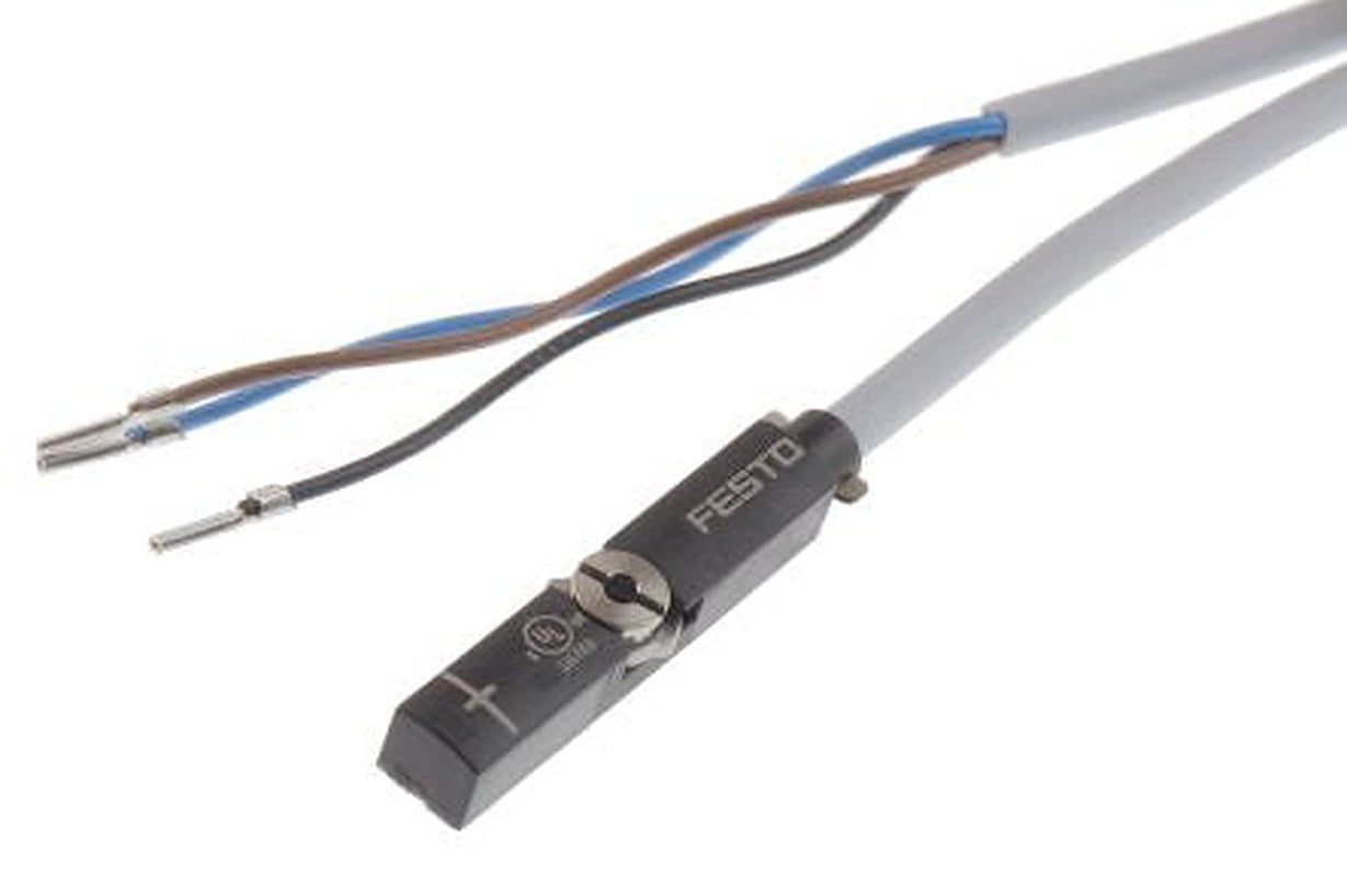 Festo Pneumatic Position Detector, IP68, IP65, IP69K 24V dc, SMT-8 LED Indicator, 574340