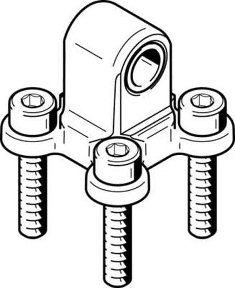 Festo Flange SNCL-20, For Use With EZH-DZF-DZH, DSBG, ADVU, DSBC, ADN