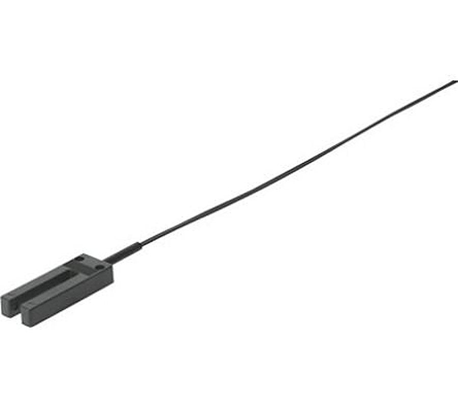 Festo Fork Light Barrier Fibre Optic Cable ABS, Black, 2 m