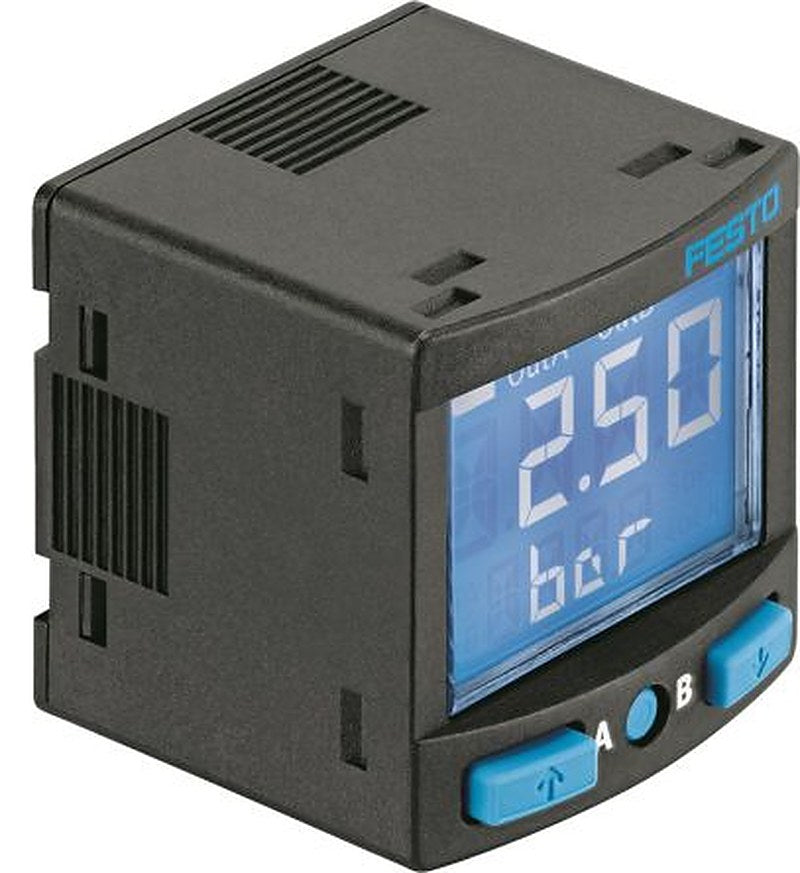 Festo Pressure Sensor, IP40 10 bar 15V, 30 V 50 °C