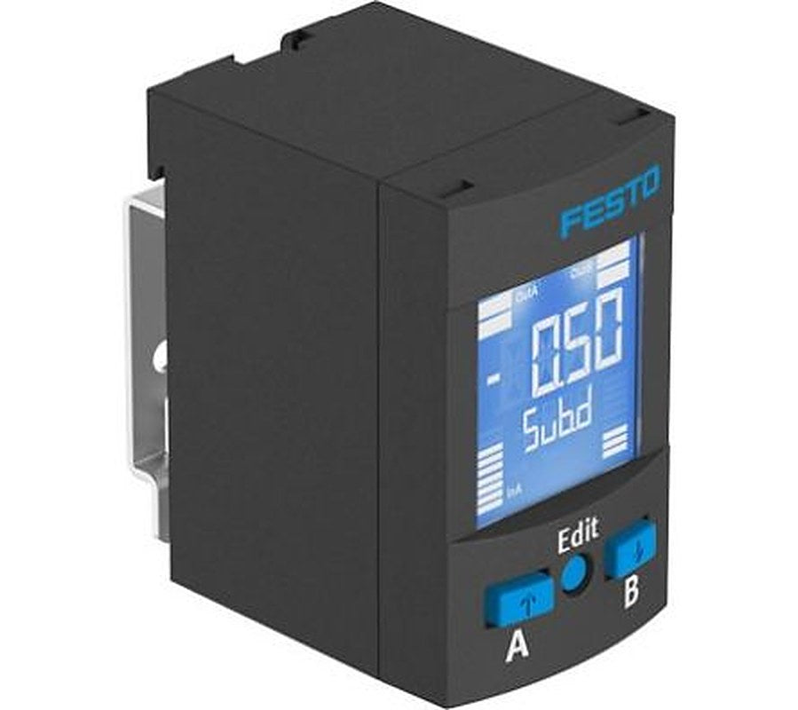 Festo Pressure Sensor, IP67, IP65 10 bar 30V dc 50 °C