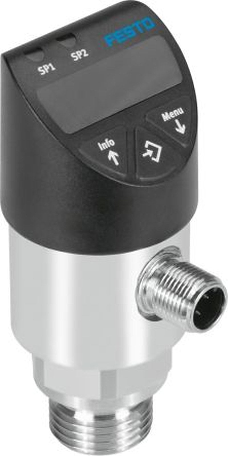 Festo Pressure Sensor, IP67, IP65 10 bar 35V dc 80 °C