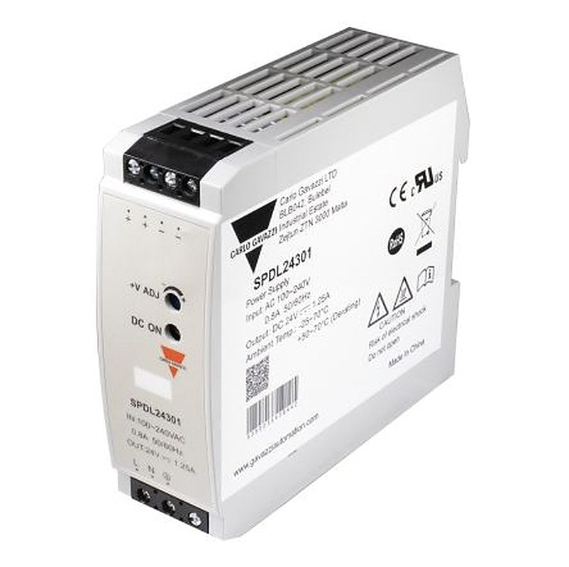 Carlo Gavazzi Switching Power Supply, SPDL24301 24V, 10A, 30 W, Input 100V to 240V dc