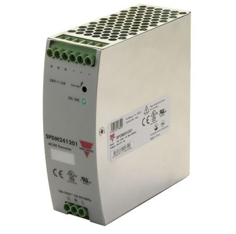 Carlo Gavazzi SP Switched Mode DIN Rail Power Supply 240V ac AC Input 24V dc, 5 A Output DC 120 W