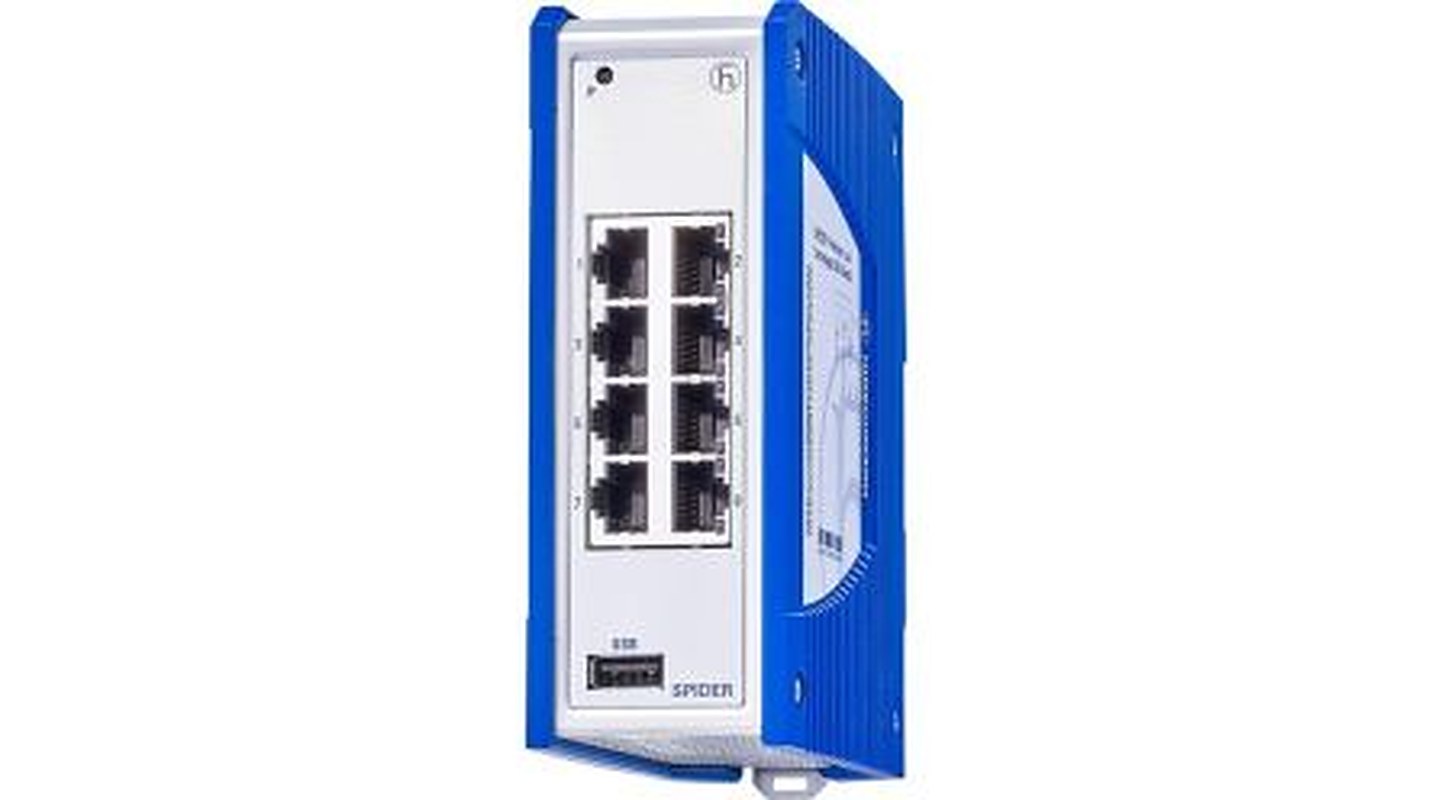 Hirschmann SPIDER-SL-20-08T1999999TY9HHHH Unmanaged 10 Port Ethernet Switch