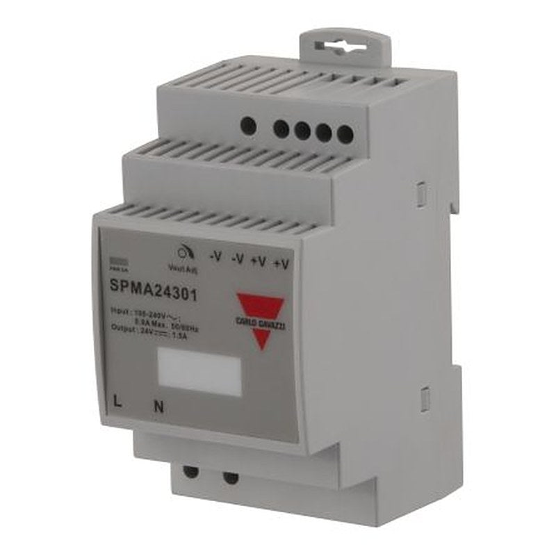 Carlo Gavazzi Switching Power Supply, SPMA15301 15V dc, 2A, 30 W, Input 240V ac to 240V ac