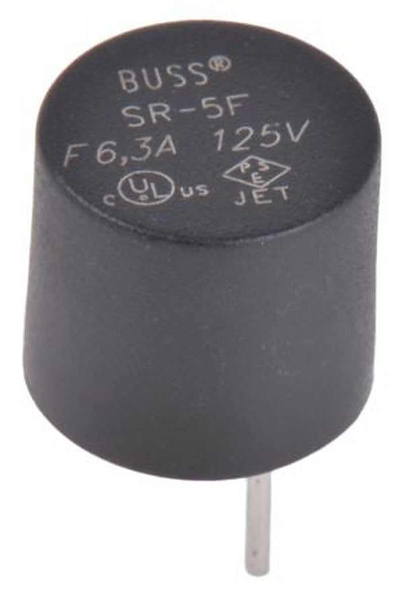 Eaton Non-Resettable Fuse, Radial 6.3A, 125V ac