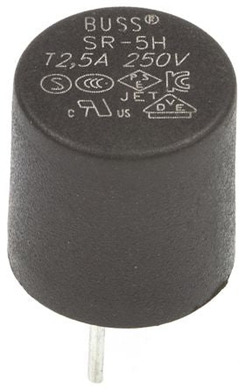 Eaton Non-Resettable Fuse, Radial 2.5A, 300V ac