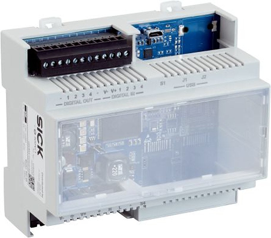 SICK SRA3 Series FMCW Radar Non-Contact Safety Switch, Plastic Housing, 24V dc, Micro USB