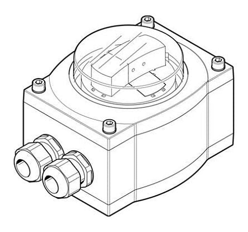 Festo Plug In, Screw Terminal Optional Magnetically Sensor Box, 30V