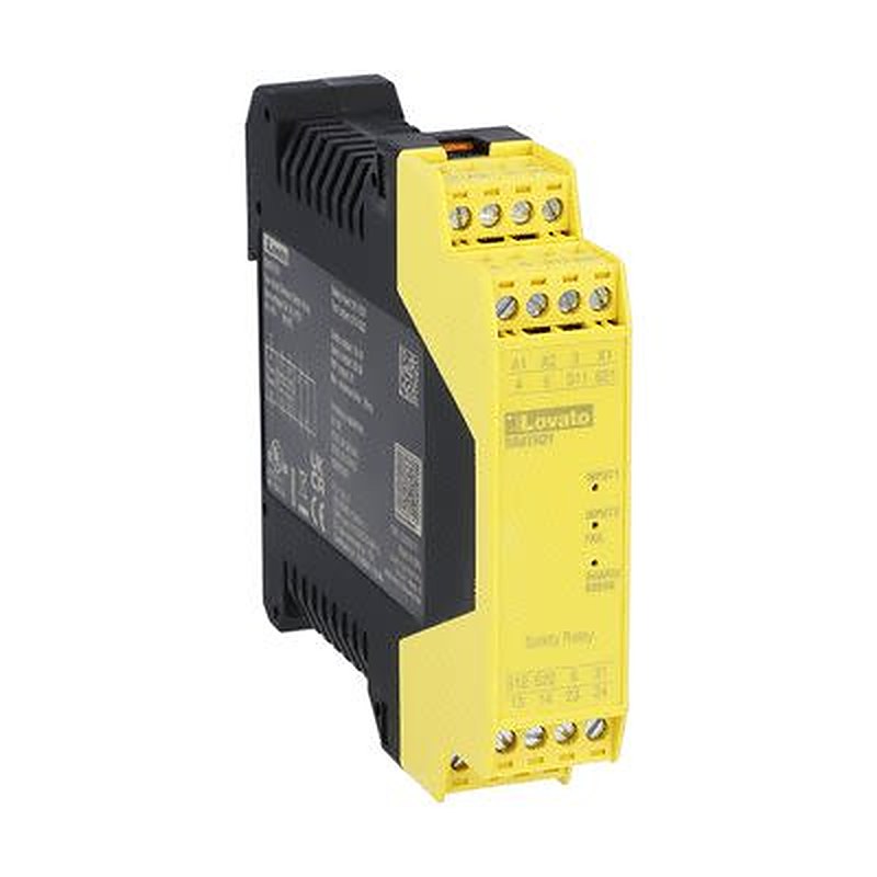 Lovato SRA, 24V Relay, PNP Safety Contacts, 1