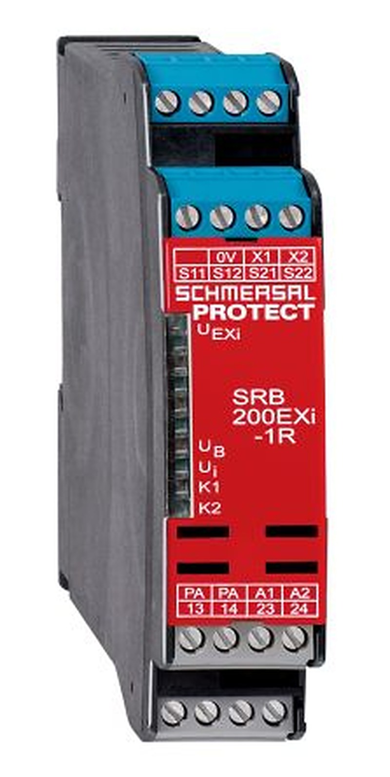 Schmersal SRB 200Exi, 24V dc Safety Relay, 2 Safety Contacts, 1
