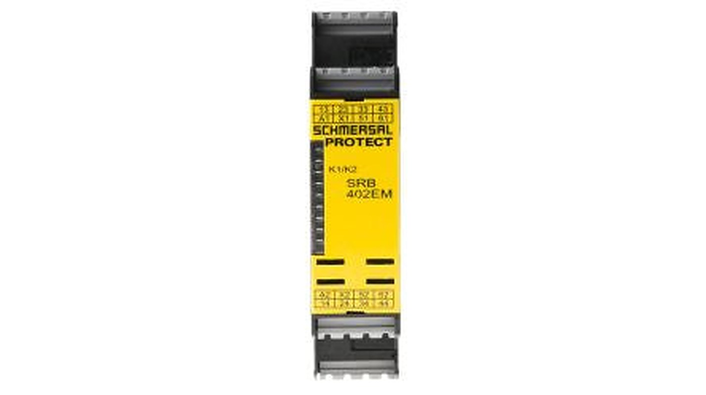 Schmersal SRB 402EM Series Output Module, 6 Outputs, 24V, NC