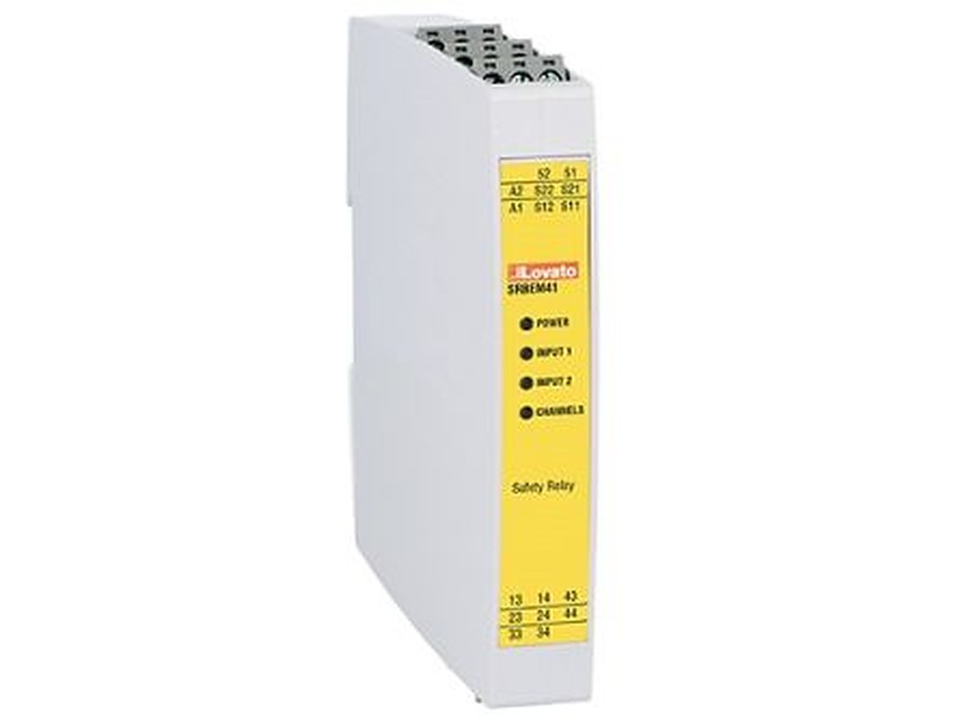 Lovato SRB, 24V ac/dc Safety Relay, 5 Safety Contacts